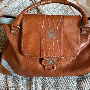 Garrigue & Jarossay Paris Embroidered Leather Bag
